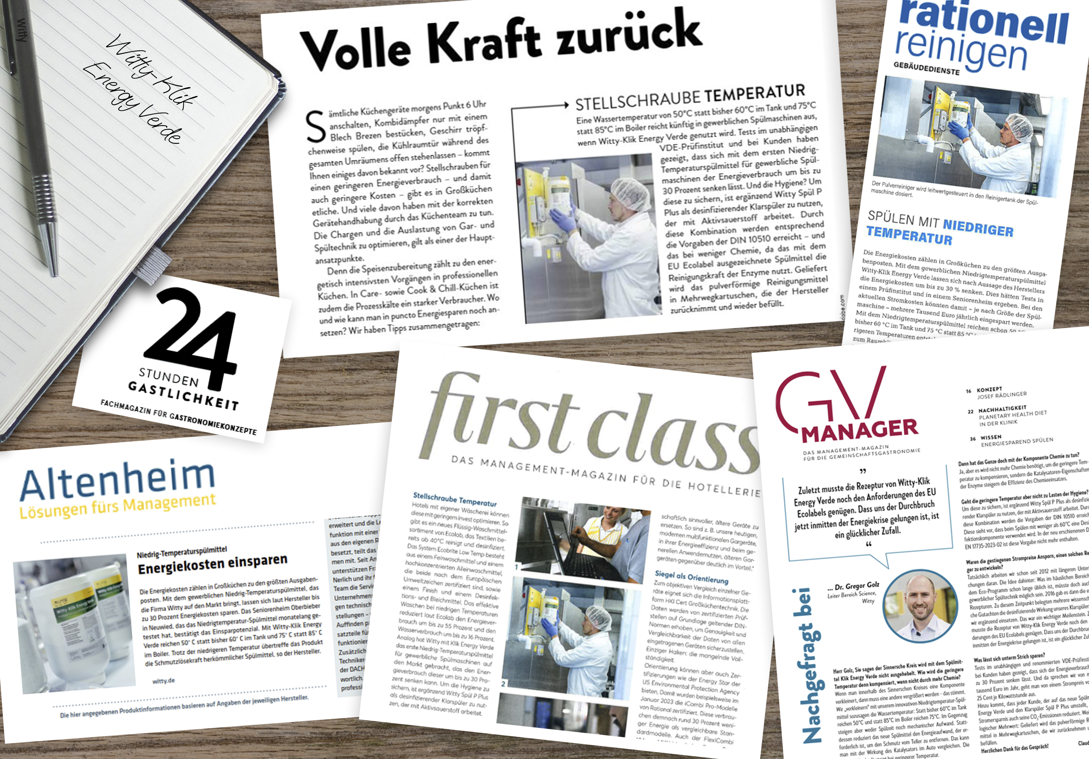 Mock Up Presse Witty-Klik Energy Verde