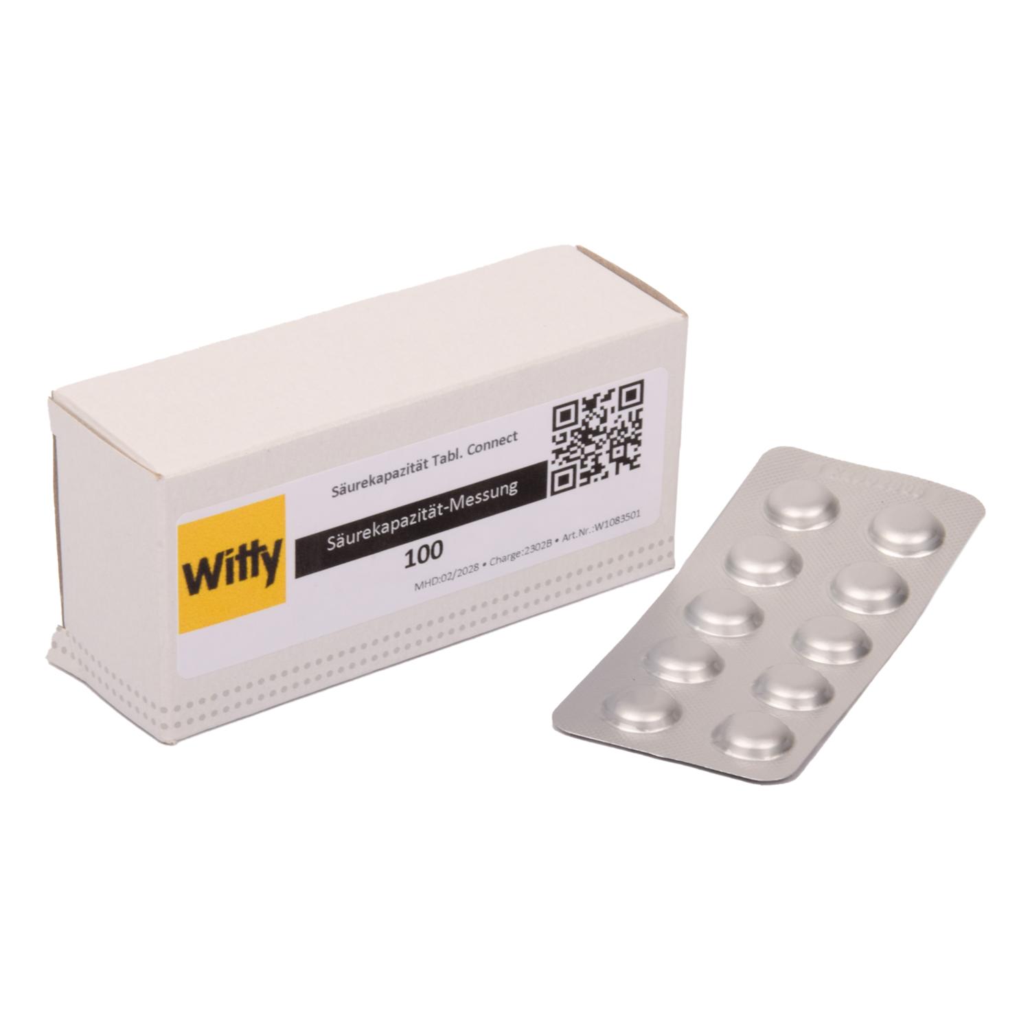 Witty-Säurekapazität-Tabletten Connect Witty-Säurekapazität-Tabletten Connect