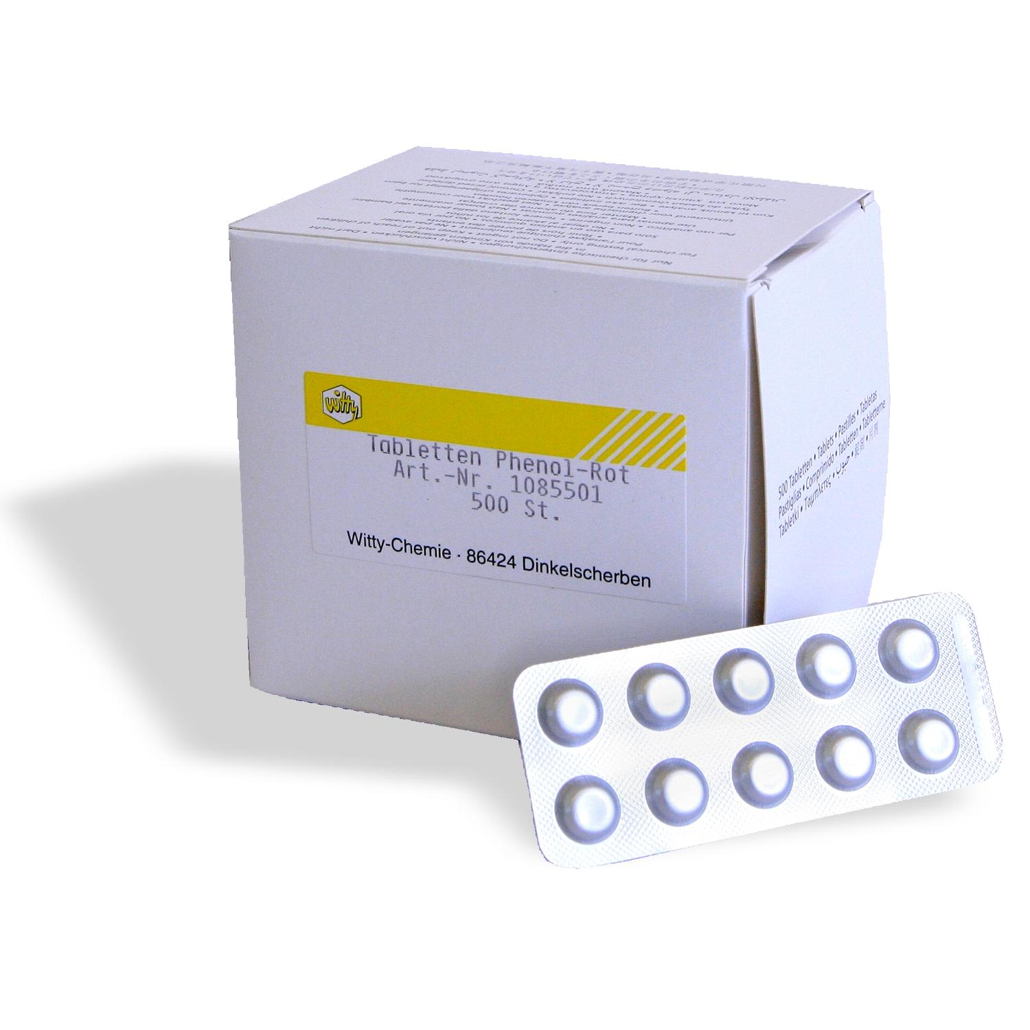 Phenol-Rot-Tabletten Analytic S