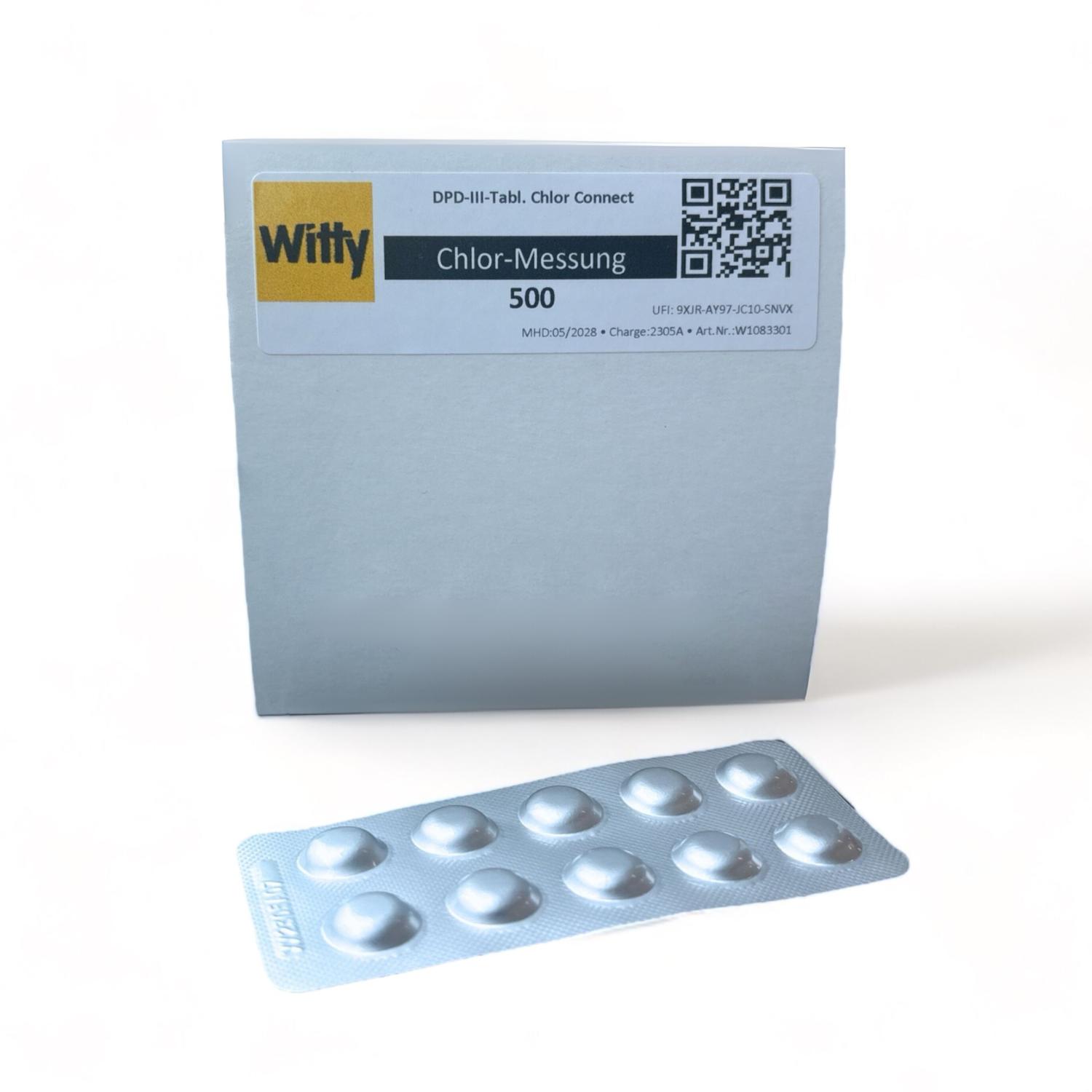 Witty-DPD-III-Tabletten Chlor Connect