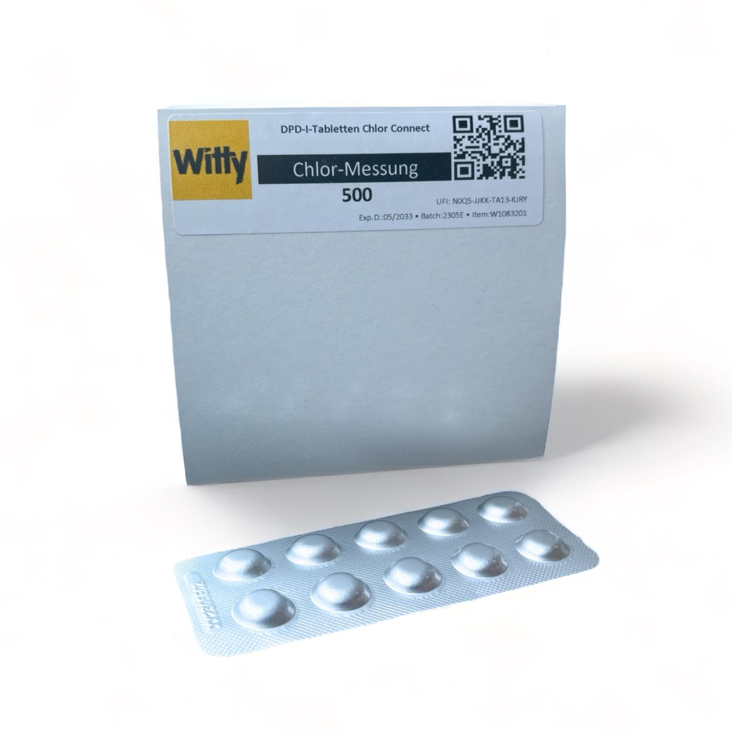 Witty-DPD-I-Tabletten Chlor Connect Witty-DPD-I-Tabletten Chlor Connect