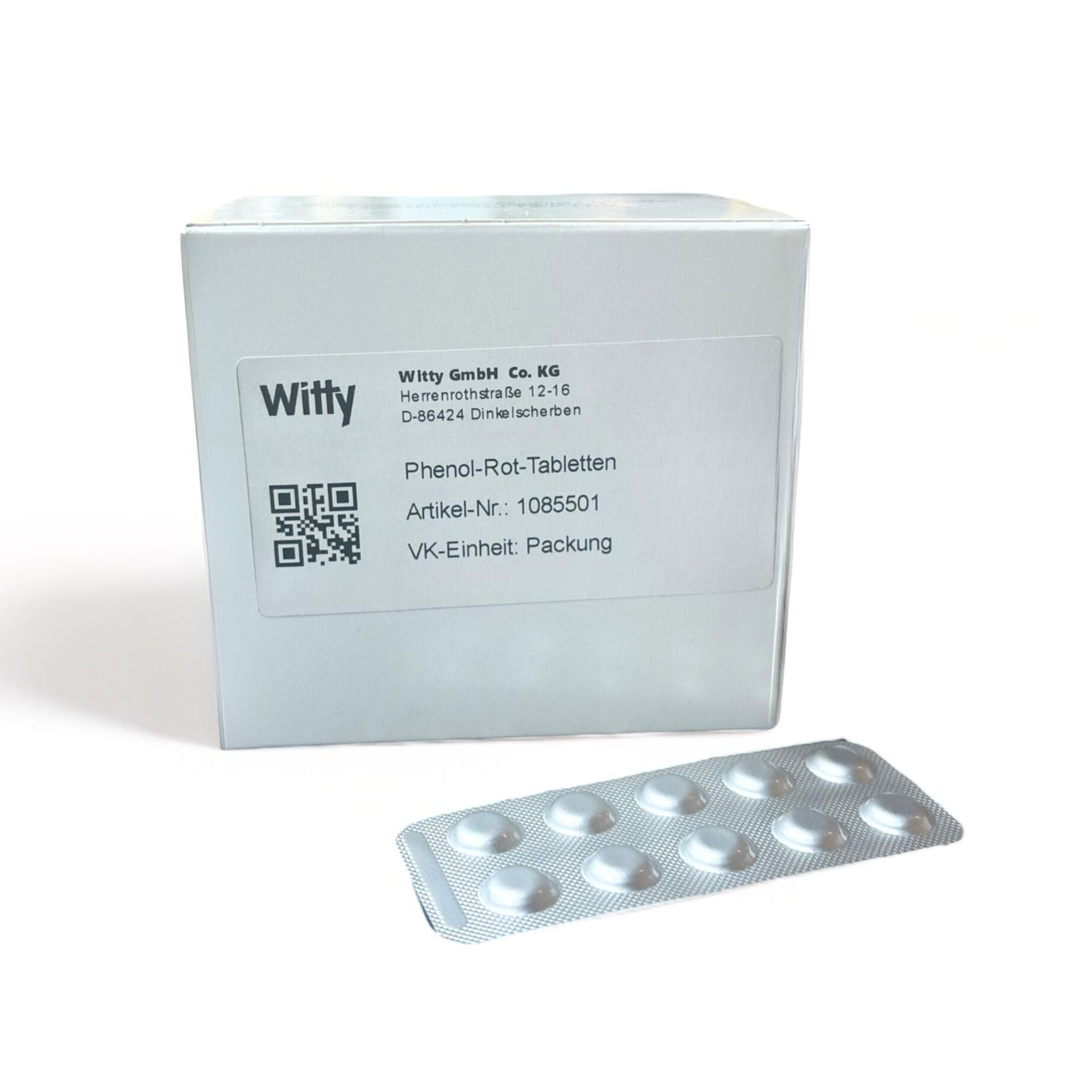 Phenol-Rot-Tabletten Analytic S